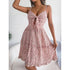 'Elowen' Floral Spaghetti Strap Mini Dress - Celes Fashion